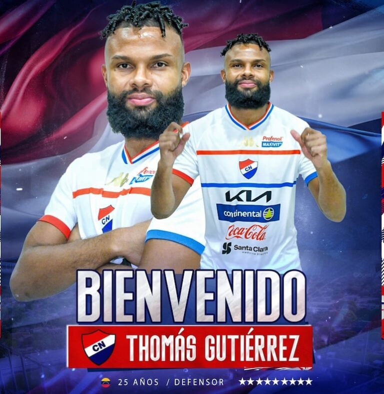 Thomas Gutiérrez se convierte en el octavo «registrado» – Nacional