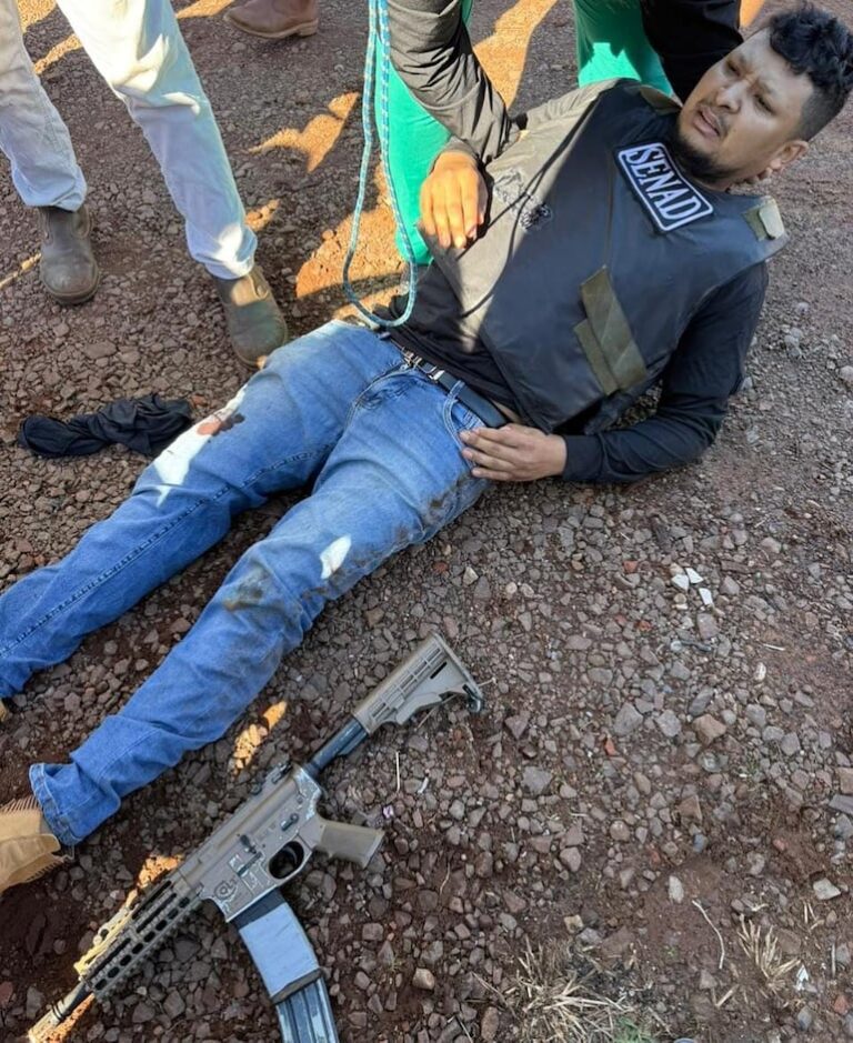 Pedro Juan Caballero: víctima hiere a sicario disfrazado de agente.