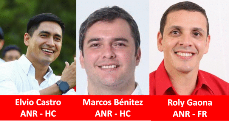 Precandidatos comienzan lucha por la alcaldía de Coronel Oviedo.