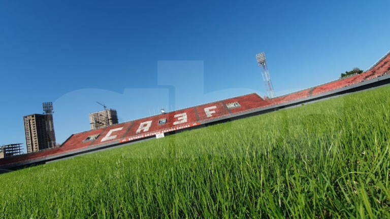 Olimpia frente a Cerro Porteño: Así se presenta actualmente el estadio Antonio Aranda.