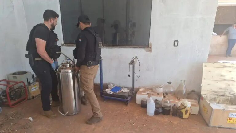 Senad desarticula laboratorio clandestino de marihuana líquida en PJC.