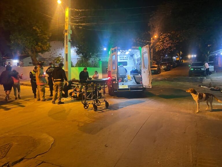 Accidente en Sajonia: falta de señalización en nueva lomada.