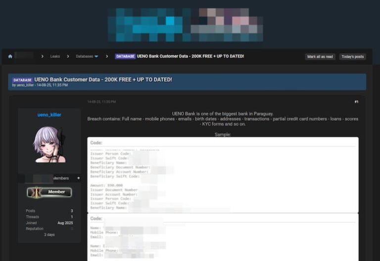 Afectada por filtración de datos bancarios solicita ayuda a Sedeco.
