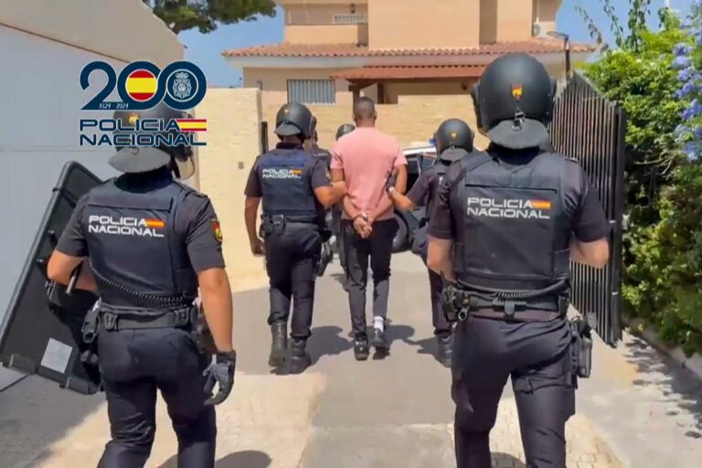 Dos fugitivos franceses vinculados al Narco que se escondieron en una villa de lujo en Benidorm