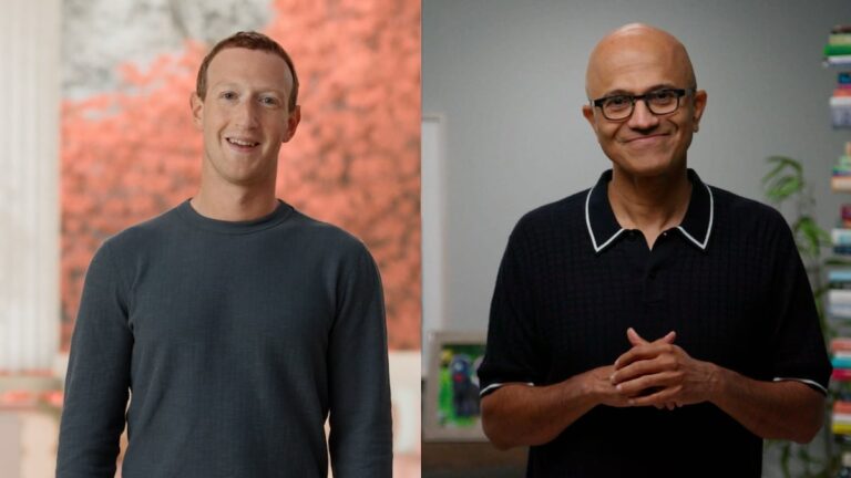 Meta y Microsoft responden a la inversión en disparos de alfabeto en IA