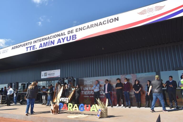Planes futuros del Aeropuerto de Encarnación tras Mundial de Rally.