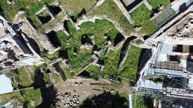 Pompeya fue ocupada nuevamente después de la erupción de Vesubio: