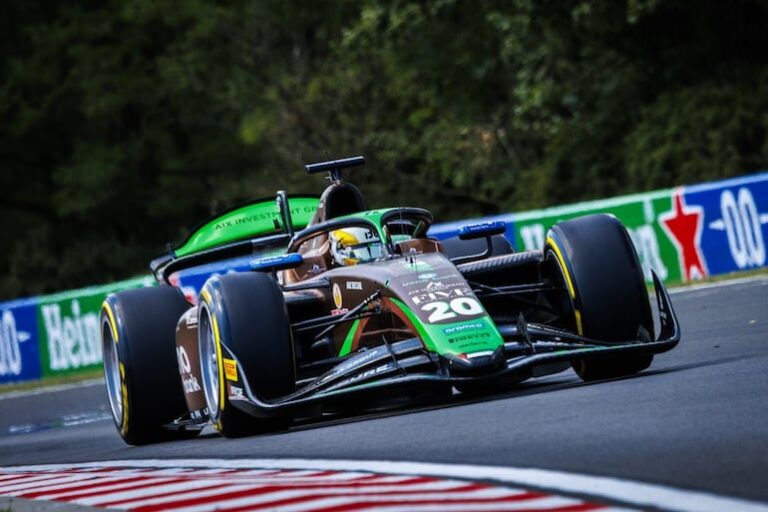 FIA F2-Hungaroring: Duerksen logró el 5° lugar en la clasificación para las carreras sprint y principal – ABC Motor