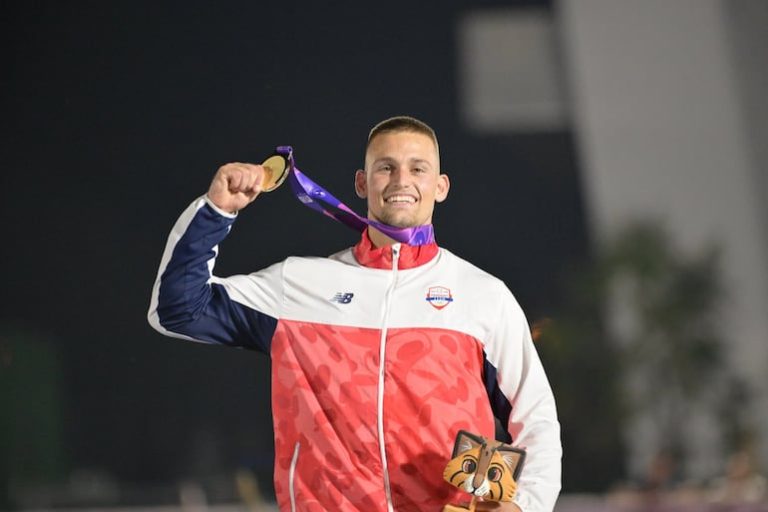 Atletismo: Lars Flaming logra medalla de oro y establece un