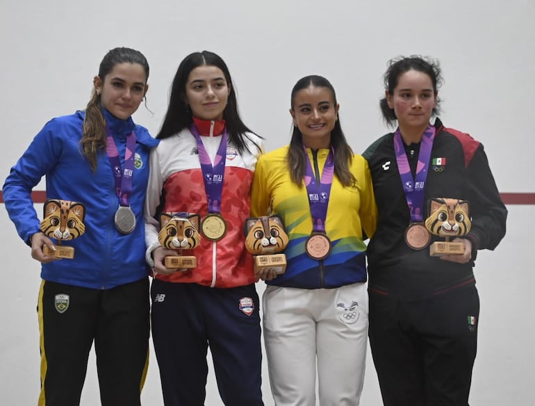 Juegos Panamericanos Junior Asu2025: Fiorella Gatti se lleva la medalla