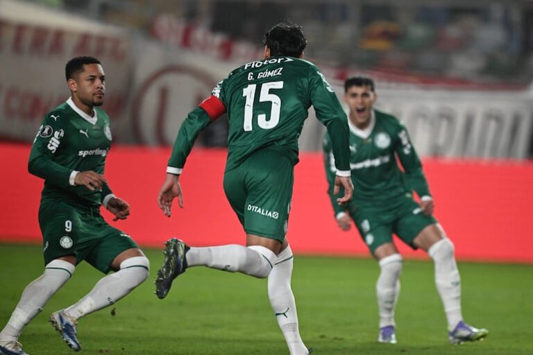 Gustavo Gómez: tanto y marca un hito en la Copa Libertadores.