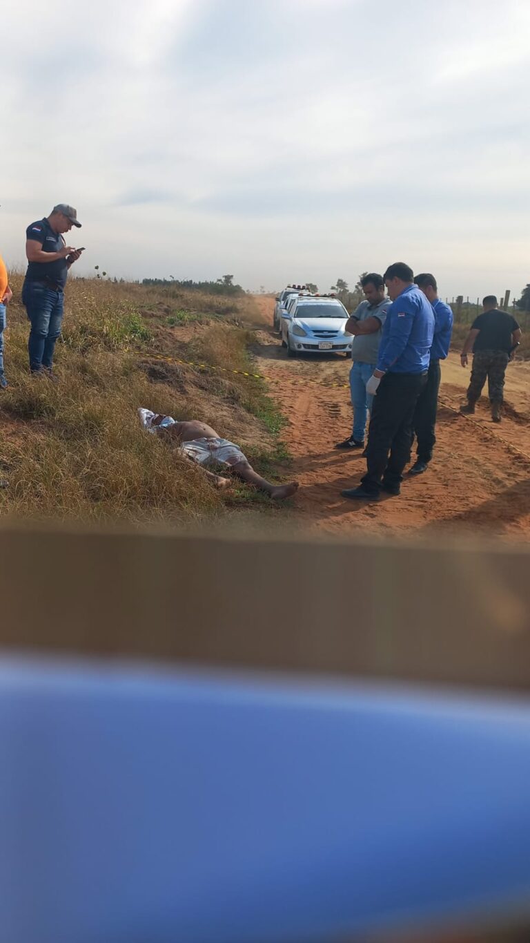 Hallan cadáver con signos de ejecución en zona rural de Capitán Bado