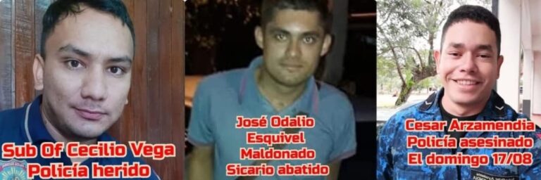 Operativo en Yby Ya’ú: muere presunto asesino de policía y otro uniformado queda herido