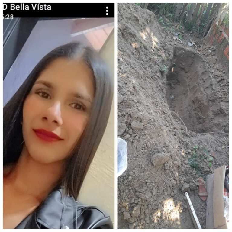 Desaparece joven en Bella Vista; policía encuentra fosa en casa expareja.