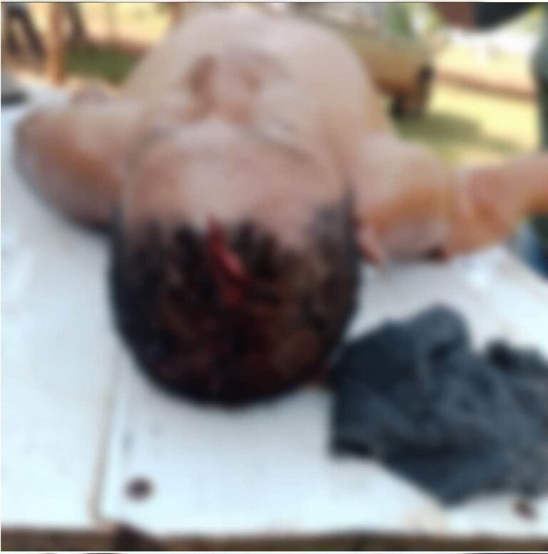 Encuentran hombre muerto apuñalado con machete en Cerro Corá.