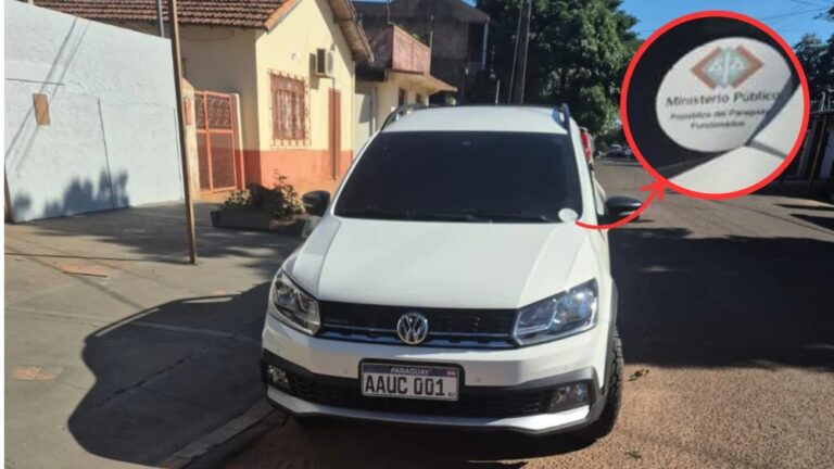 Fiscal de Pedro Juan asignó camioneta incautada a sí mismo y funcionarios.