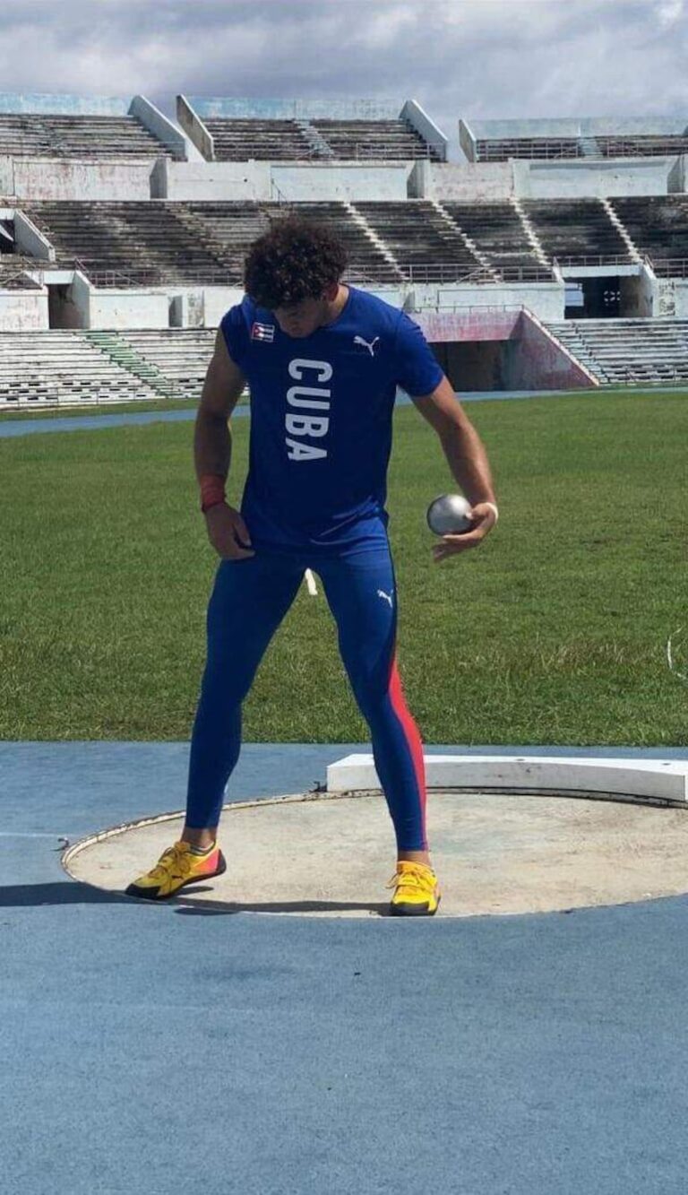 Emanuel Ramírez de Cuba brilla en el Campeonato Nacional de Atletismo – Polideportivo