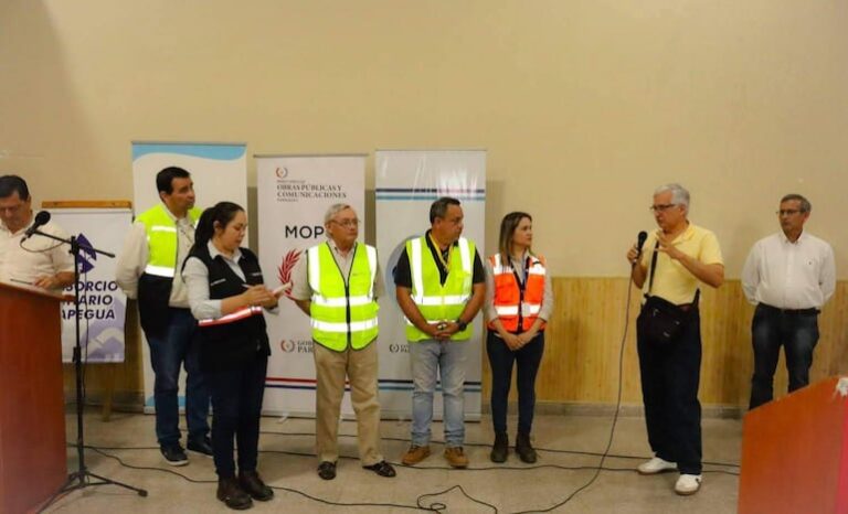 Carapeguá: planifican construcción de sistema de alcantarillado sanitario.