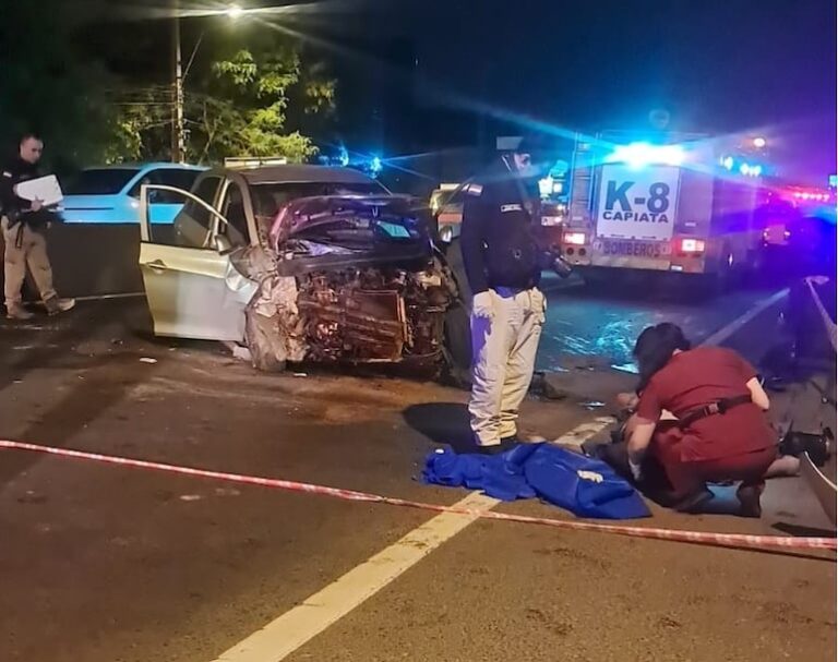 Conductor muere al chocar con un puente en Capiatá.