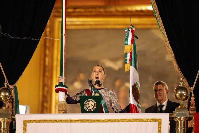 El primer grito de Sheinbaum: un reclamo de mujeres y una defensa de México en la época de Trump