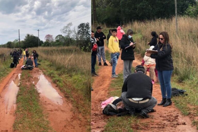 Encuentran un cuerpo sin vida en Caazapá, vía pública.