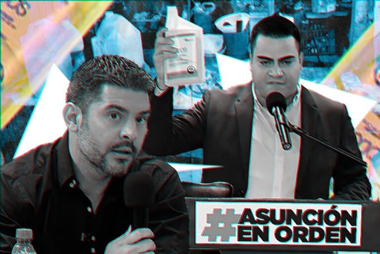 Encuentro entre amigos antes de compra de «detergentes de oro»