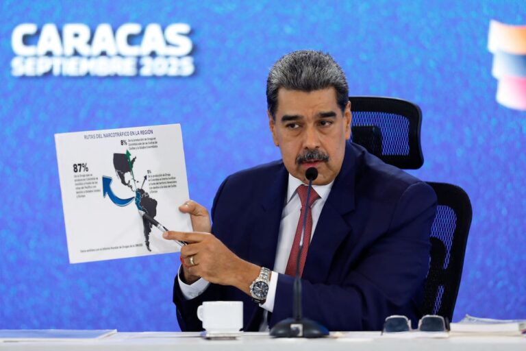 Estados Unidos presenta a Maduro a Psychoterror: «La ira de Dios caerá sobre ti»