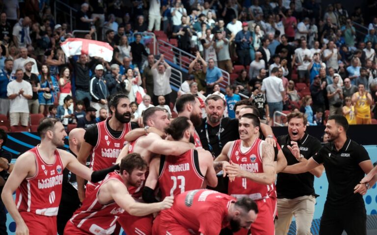 Georgia recompensa con casi un millón de euros a su selección para el pase histórico a los cuartos de final del eurobasket