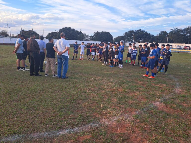 Presentan departamento de selección y cuerpo técnico de  la selección de Amambay Sub 15 y Sub 17