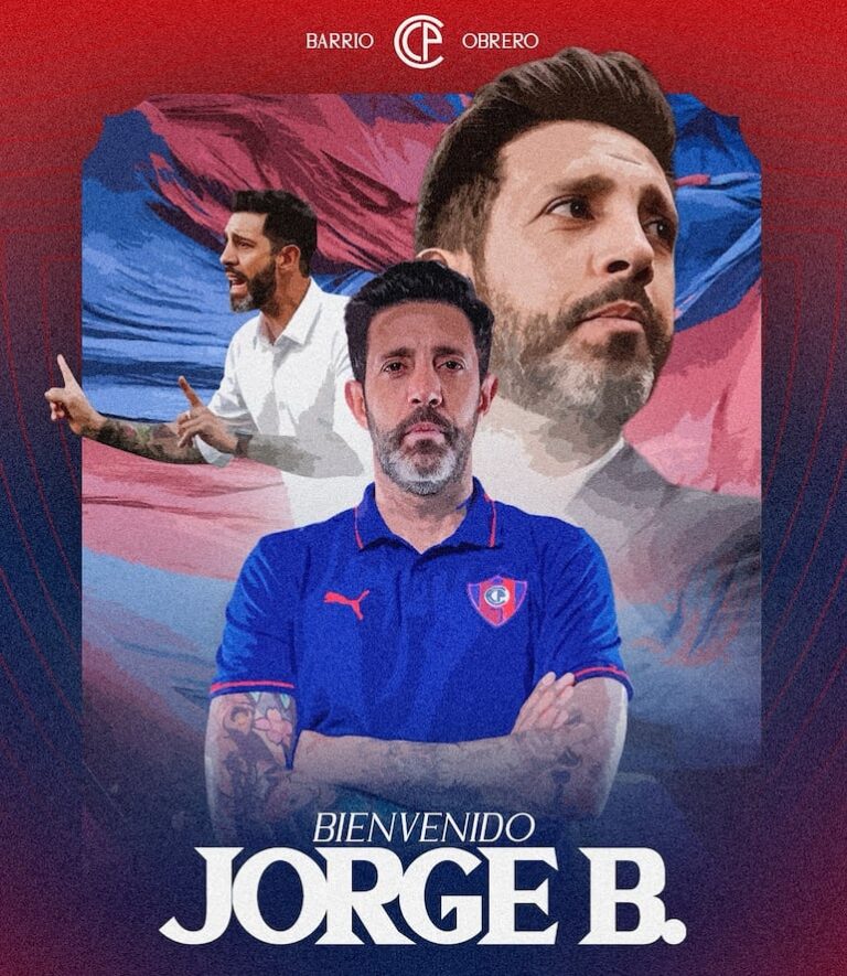 Cerro Porteño presenta a Jorge Bava como su nuevo director técnico.