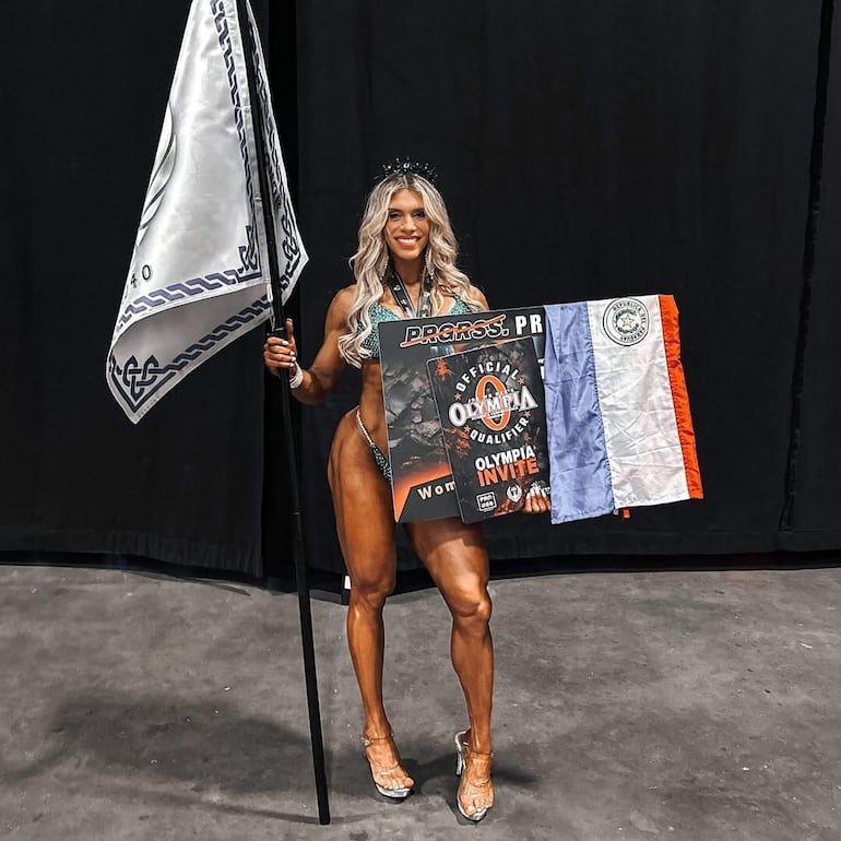 Fisiculturismo: Rosemary Rodríguez, la atleta paraguaya que logra una histórica