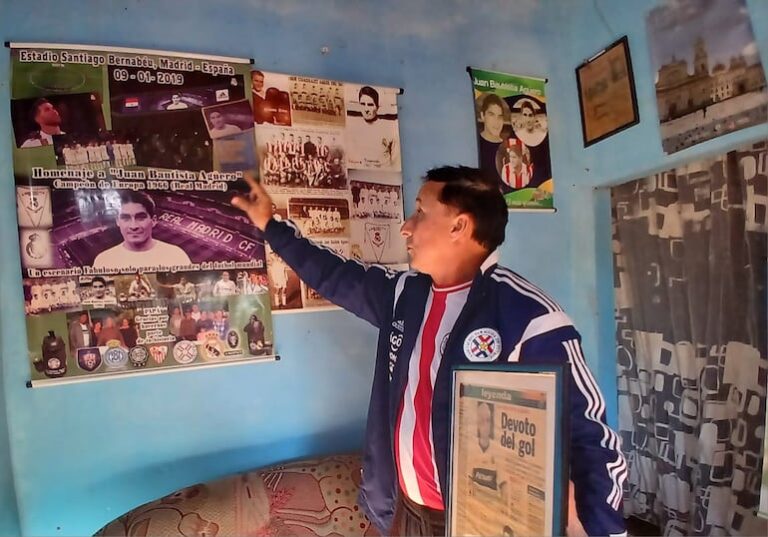 Recuerdos de Mbatí Agüero antes del Paraguay–Ecuador.