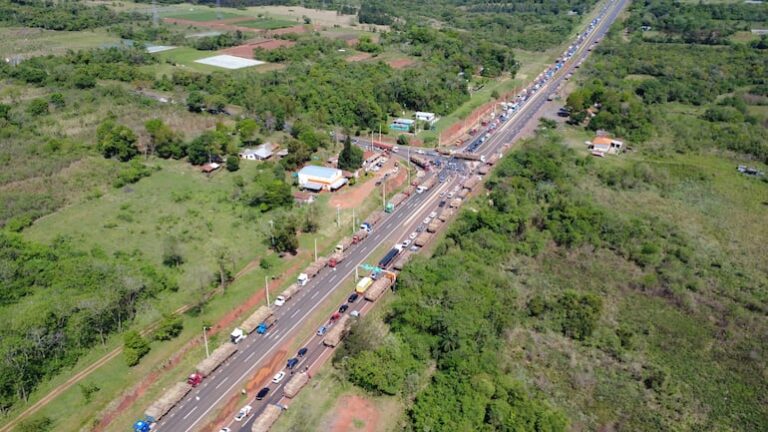 Ruta PY02 despejada y con tránsito fluido este fin de semana.