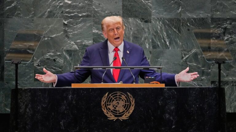Trump ataca a la ONU en un discurso destinado a dinamitar instituciones globales