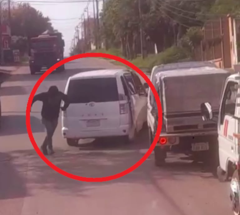 Video: asalto a mano armada en Mariano Roque Alonso