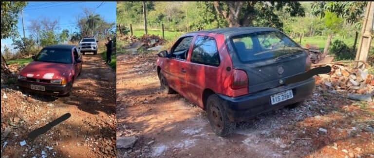 Recuperan vehículo robado en Brasil y abandonado en zona de General Genes