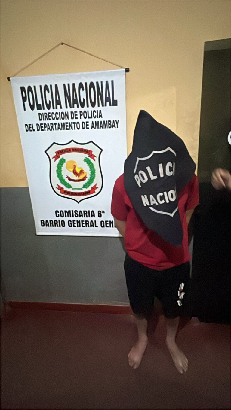 Aprehenden a joven por supuesto hecho de violencia familiar en el barrio General Genes
