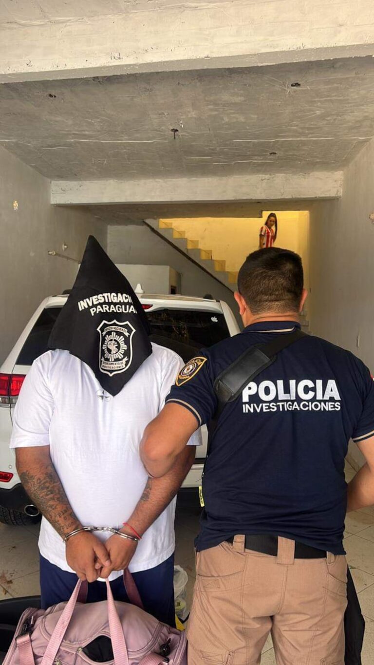 Allanamiento en Ybycuí: argentino con «código rojo» detenido.