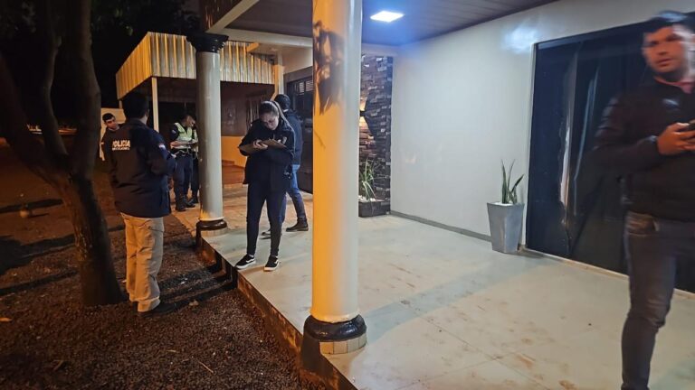 Disparo y amenaza contra una casa en Barrio Santa Teresa