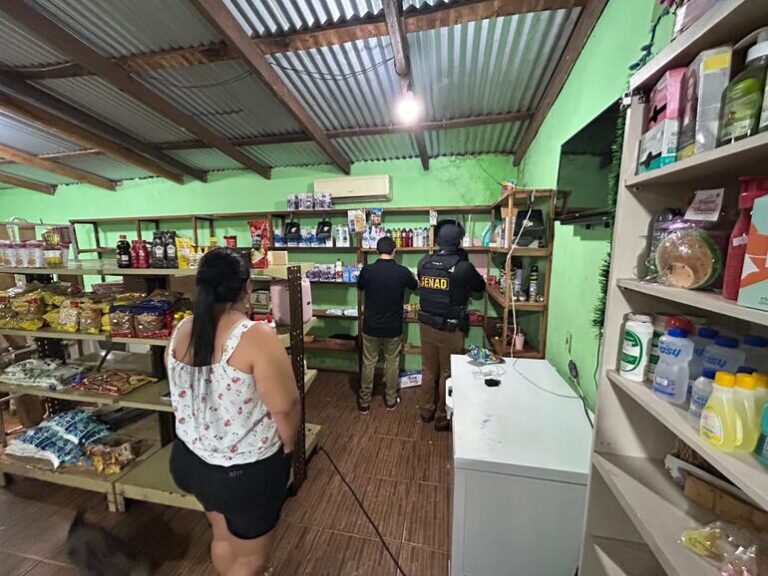 Desarticulan narcotráfico en Saltos del Guairá: despensa involucrada.