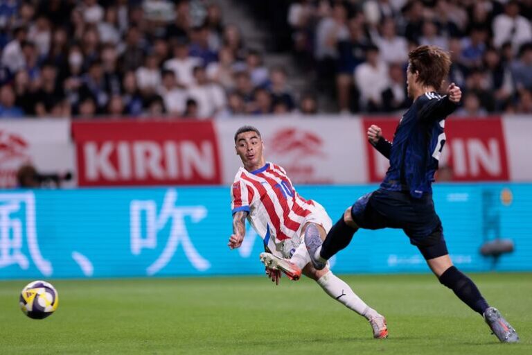 Video: El tanto de Miguel Almirón en la victoria 1-0 de Paraguay ante Japón.