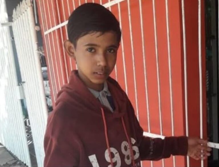 Piden apoyo para encontrar adolescente desaparecido en Villarrica.