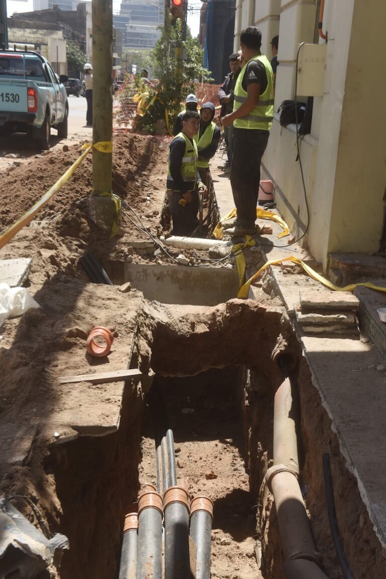 Progreso del cableado subterráneo de la ANDE: ¿inauguración próxima?