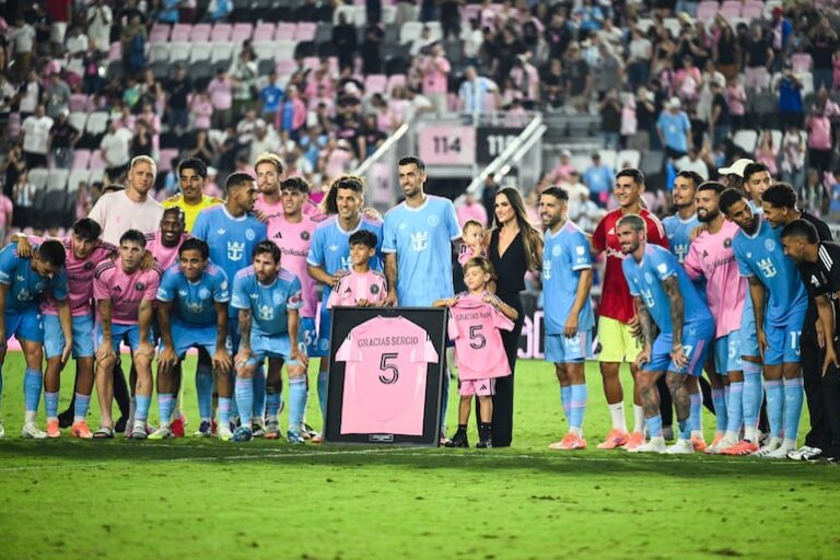 Inter Miami rinde tributo a Sergio Busquets – Fútbol