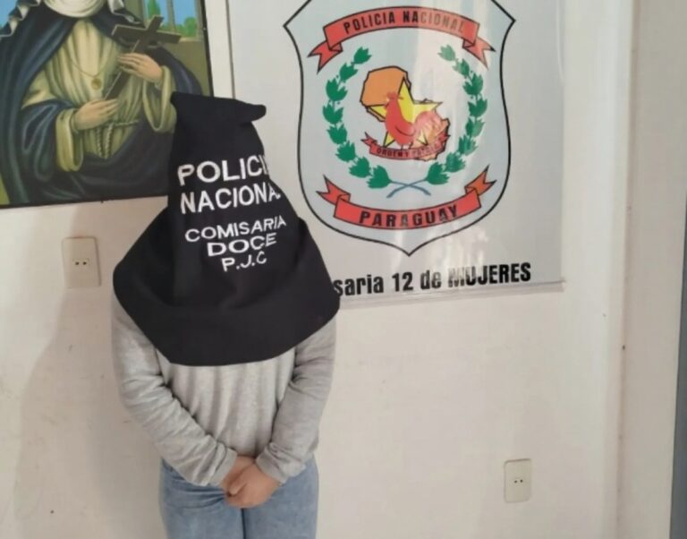 Mujer arrestada en Pedro Juan Caballero por estafa y violencia familiar.