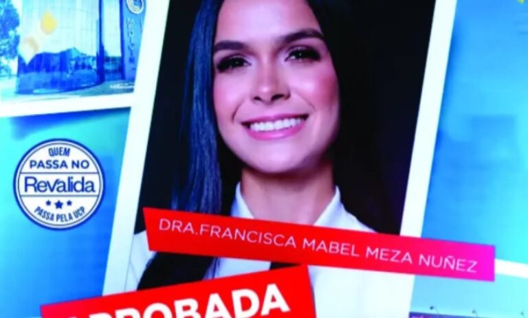 Médica de Pedro Juan aprueba Revalida y podrá ejercer en Brasil.