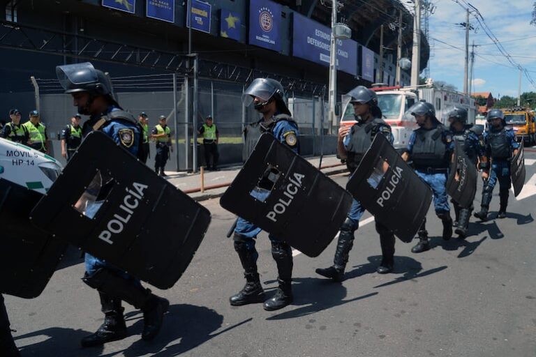 La policía elogía la «exitosa» cobertura de la Copa Sudamericana y ya tiene la vista en Shakira.