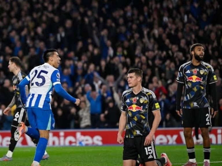 Clip: Diego Gómez anotó el segundo y tercer gol del Brighton ante Leeds.