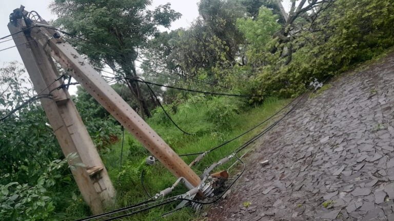 ANDE se propone restablecer energía totalmente para lunes.