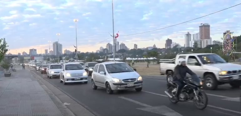 Cerrarán sección de la Costanera de Asunción por un mes.